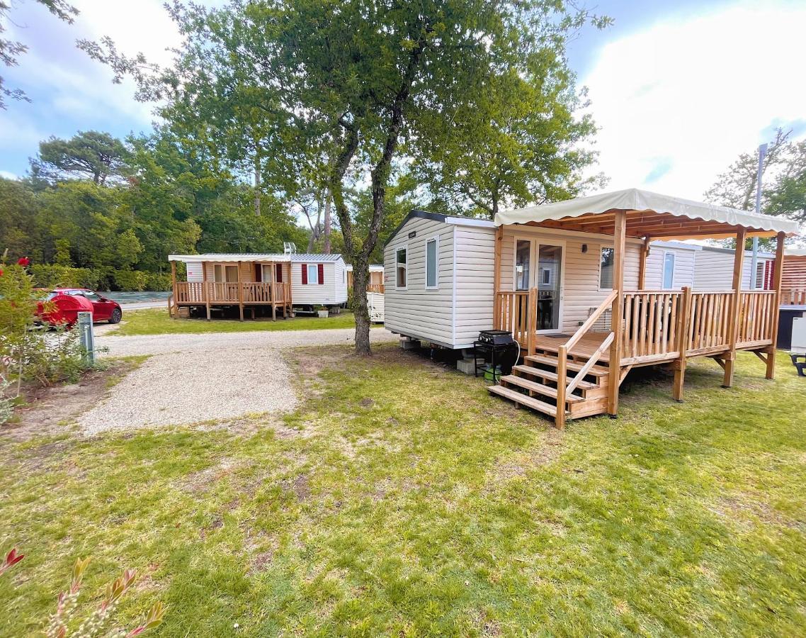 Mobil Home Camping 4 Etoiles Les Viviers 2 Chambres Lège-Cap-Ferret Екстериор снимка